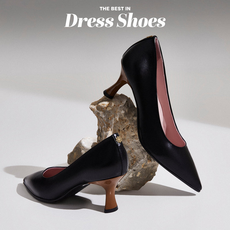 Premium leather women’s dress shoes with a sophisticated design for women.