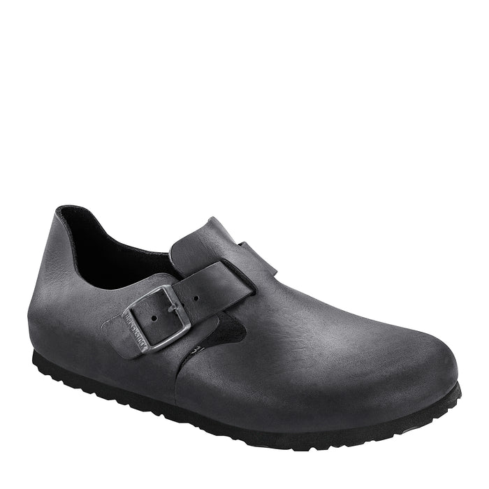 LONDON - BLACK - OIL LEATHER