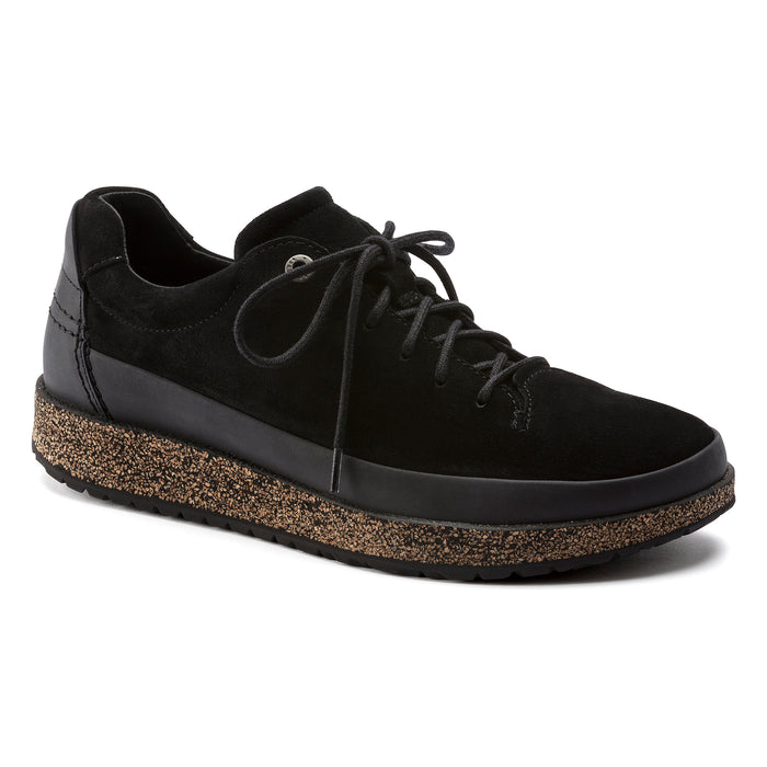 M-HONNEF LOW - BLACK - SUEDE