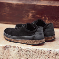 M-HONNEF LOW - BLACK - SUEDE