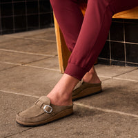 BUCKLEY - GRAY TAUPE - SUEDE