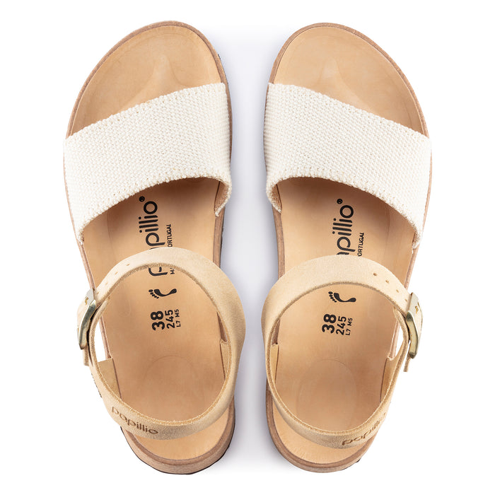 GLENDA - ALMOND - SUEDE