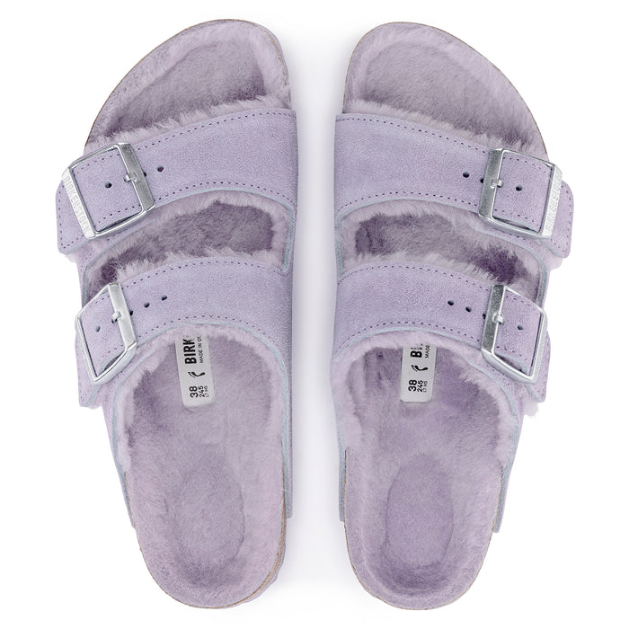 ARIZONA SHEARLING - PURPLE FOG - SUEDE