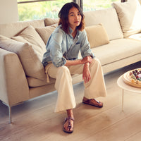 GIZEH BRAID - LAVENDER - OIL LEATHER