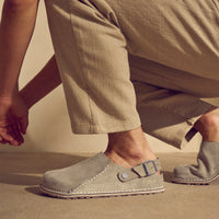 LUTRY - GRAY/TAUPE - SUEDE