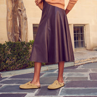 BOSTON CLOG - LATTE - SUEDE