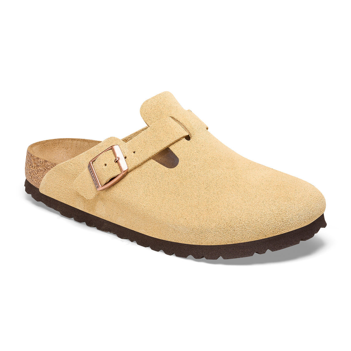 BOSTON CLOG - LATTE - SUEDE