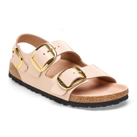 MILANO BIG BUCKLE - NEW BEIGE - LEATHER