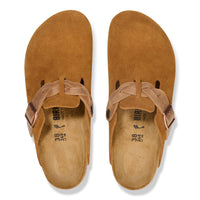 BOSTON BRAID CLOG - MINK - SUEDE