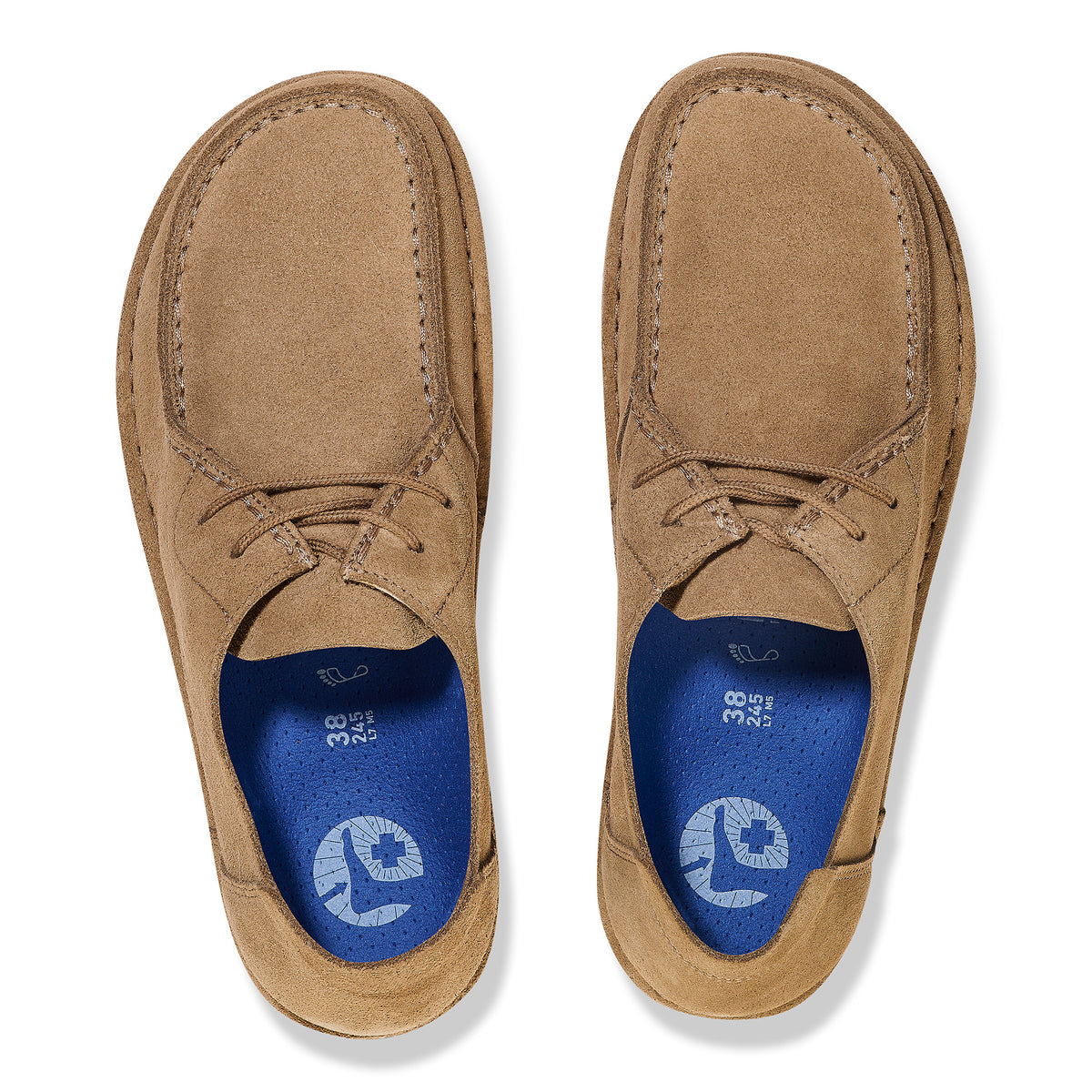 M-UTTI LACE - GRAY TAUPE - SUEDE