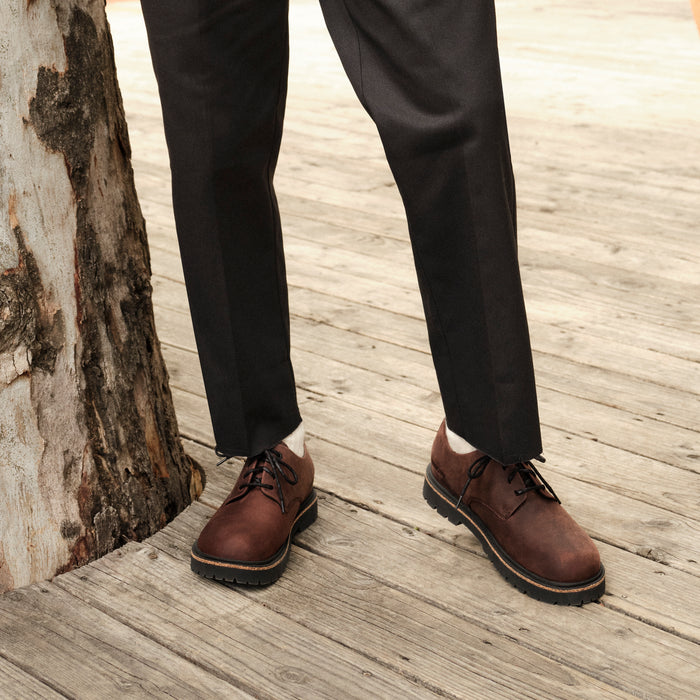 HIGHWOOD LOW - HABANA - OIL LEATHER