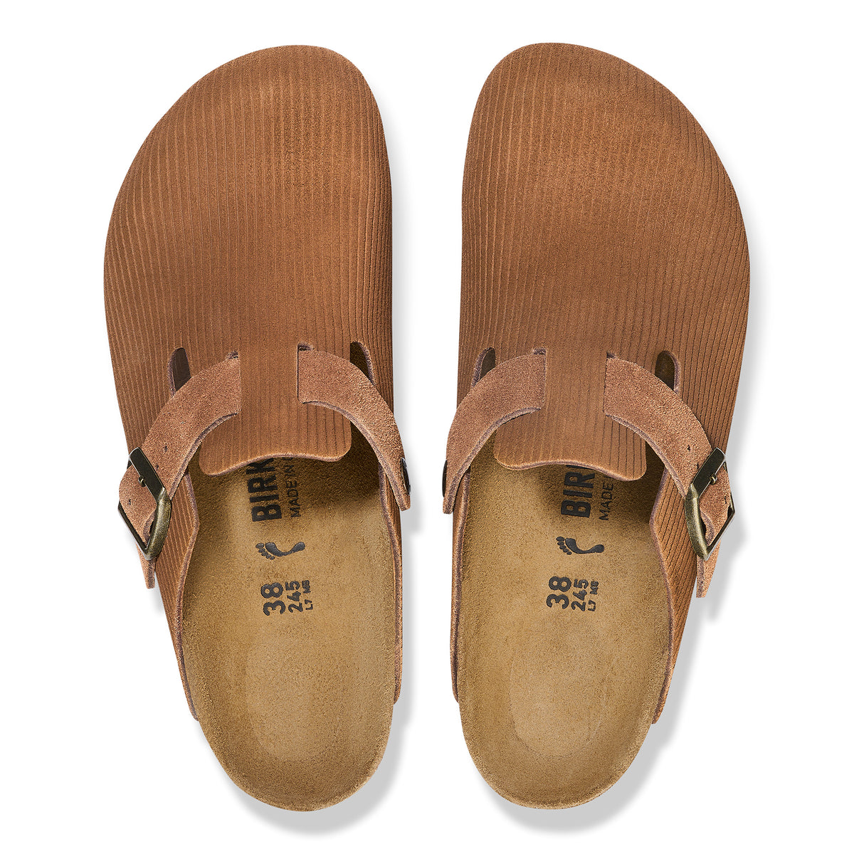 BOSTON CLOG - DARK TEA - SUEDE