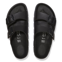Birkenstock Arizona Chunky Platform Sandal in Black/Black Birko-Flor
