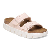 Birkenstock Arizona Chunky Platform Sandal in Light Rose Birko-Flor