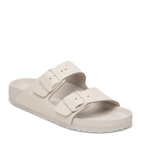 Birkenstock Arizona Exquisite Sandal in Eggshell Leather, premium sandals