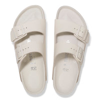 Birkenstock Arizona Exquisite Sandal in Eggshell Leather, premium sandals