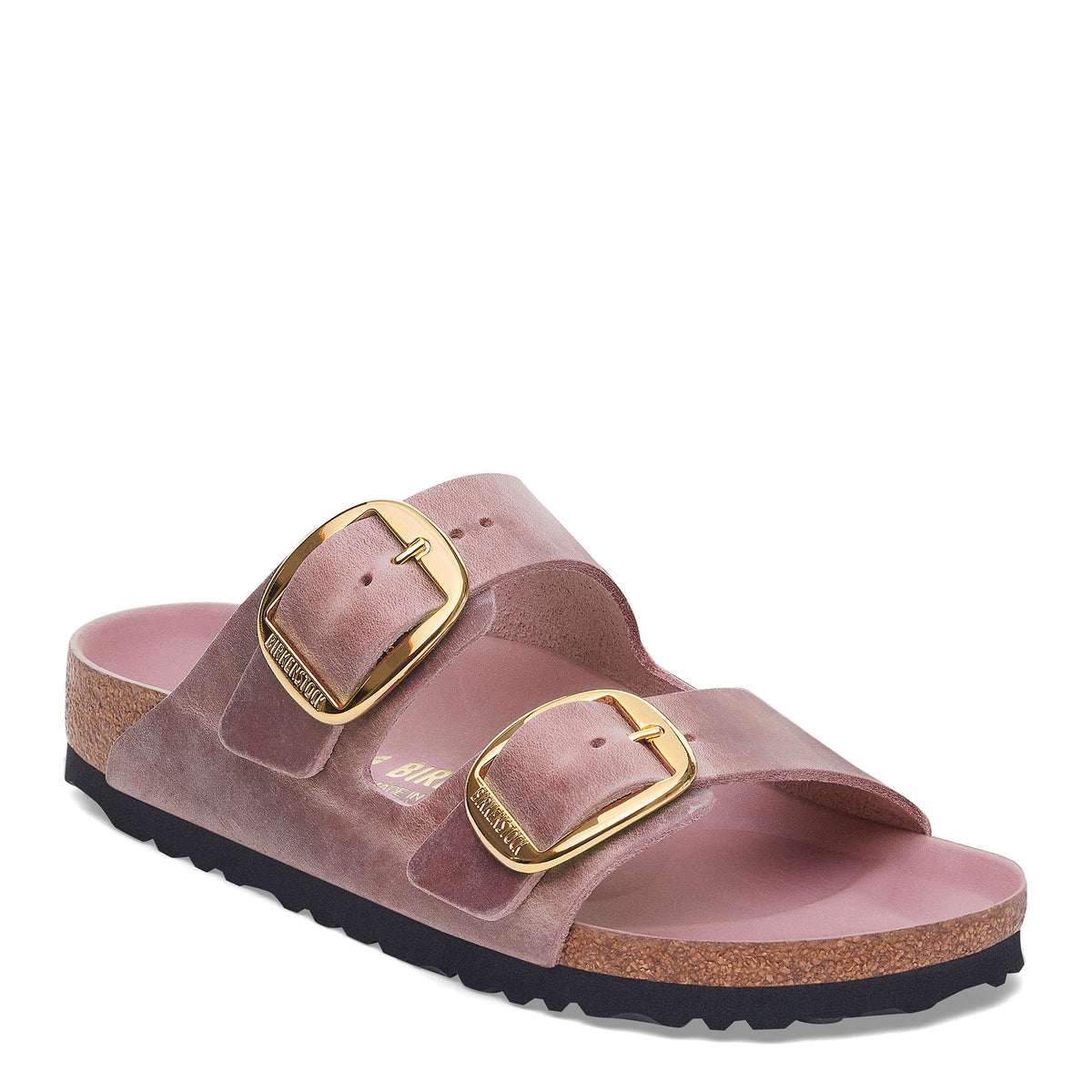 Women's Birkenstock Arizona Big Buckle Sandal in Lavender Oiled Leather