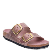 Women's Birkenstock Arizona Big Buckle Sandal in Lavender Oiled Leather