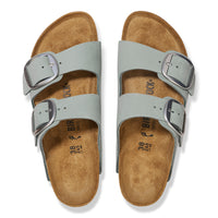 Birkenstock Arizona Big Buckle in Pure Sage Nubuck Leather