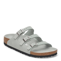 Women's Birkenstock Florida Hex Sandal in Pure Sage Nubuck Leather