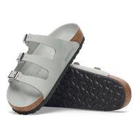 Women's Birkenstock Florida Hex Sandal in Pure Sage Nubuck Leather