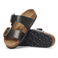 Birkenstock Sydney Luxe Buckle Sandal in Graceful Licorice