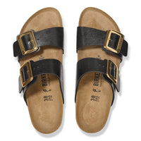 Birkenstock Sydney Luxe Buckle Sandal in Graceful Licorice