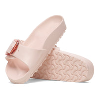 Women's Birkenstock Madrid Big Buckle EVA Slide in Light Rose 1029632