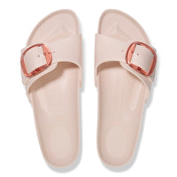 Women's Birkenstock Madrid Big Buckle EVA Slide in Light Rose 1029632