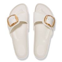 Women's Birkenstock Madrid Big Buckle EVA Slide in Eggshell 1029633