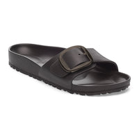 Women's Birkenstock Madrid Big Buckle EVA Slide in Black - 1029635