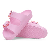 Women's Birkenstock Arizona Big Buckle Stealth EVA Sandal in Fondant Pink, water-friendly