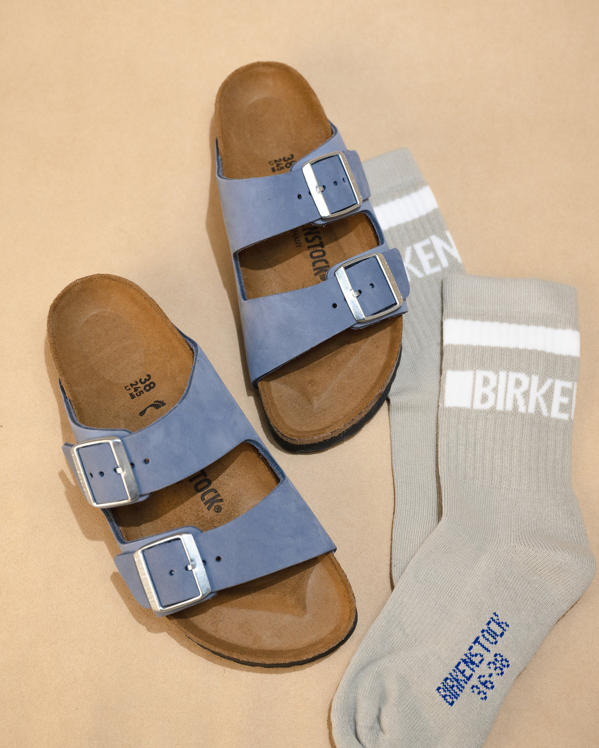 ARIZONA - STONE BLUE - NUBUCK