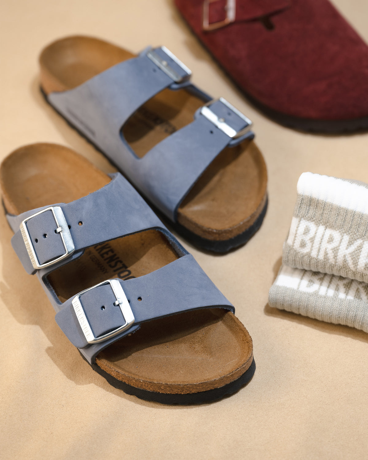 ARIZONA - STONE BLUE - NUBUCK