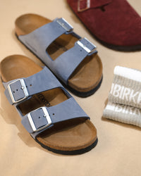 ARIZONA - STONE BLUE - NUBUCK