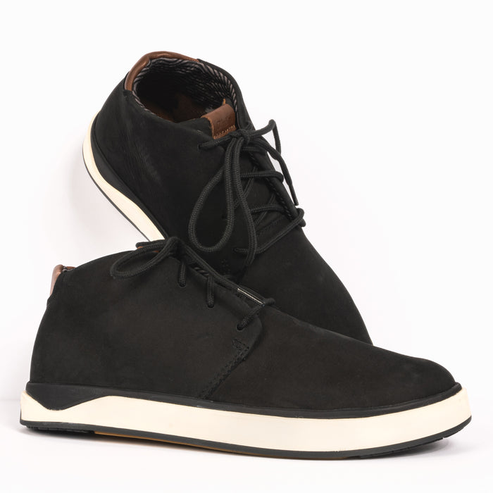 PAPAKU 'ILI - BLACK - NUBUCK