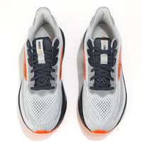 Men’s Brooks Ghost 17 Road Running Shoe in Oyster Mushroom/Orange/Ebony