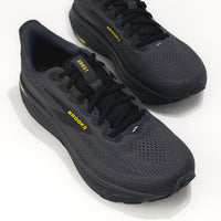 Men’s Brooks Ghost 17 Road Running Shoe in Ebony/Black/Yellow