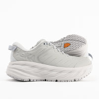 Women's Hoka Bondi SR Water-Resistant All-Day Slip-Resistant Sneaker in Harbor/Gray