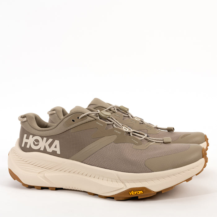 Men's HOKA Transport Lightweight Slip-On Sneaker in Dune/Eggnog