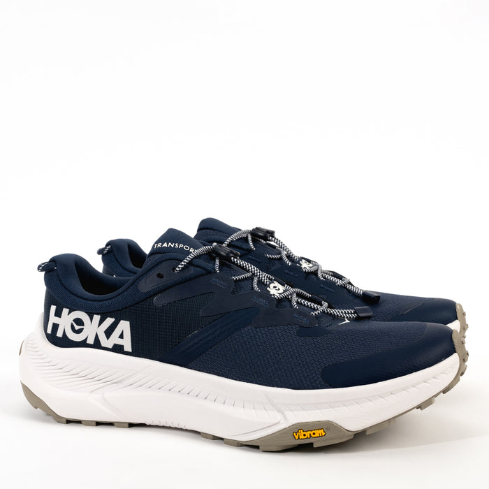 Men's HOKA Transport Lightweight Slip-On Sneaker in Varsity/Navy