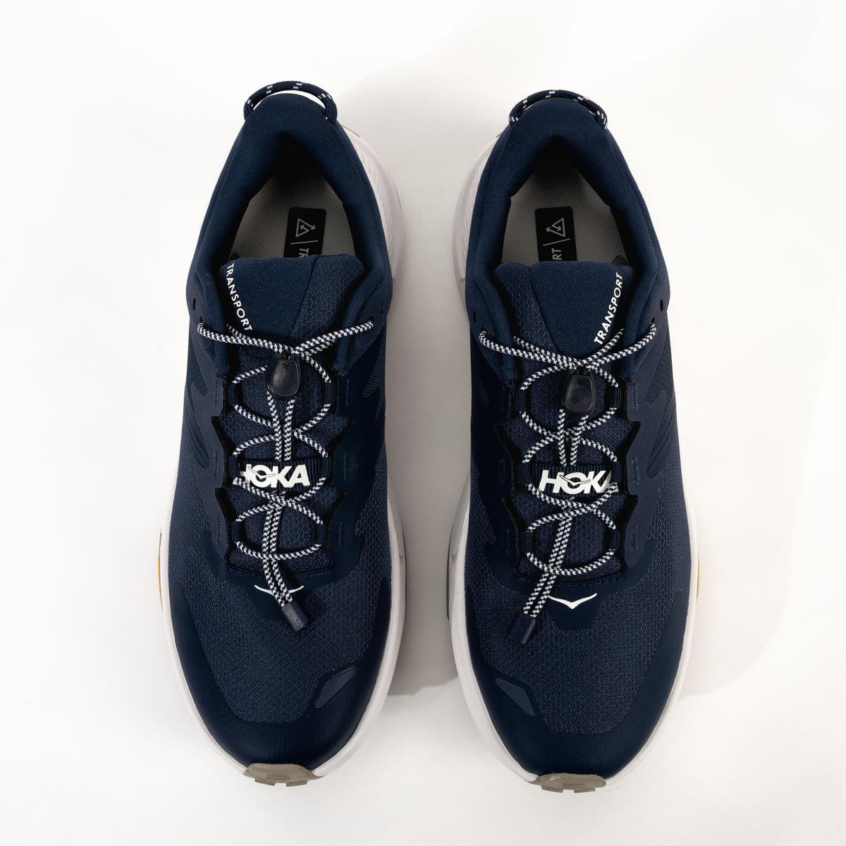 Men's HOKA Transport Lightweight Slip-On Sneaker in Varsity/Navy