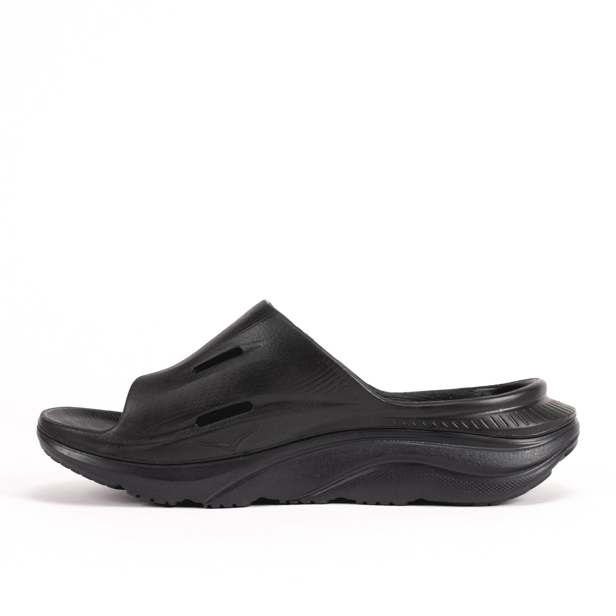 HOKA Ora Slide 3 EVA Cushioned Recovery in Black - Unisex