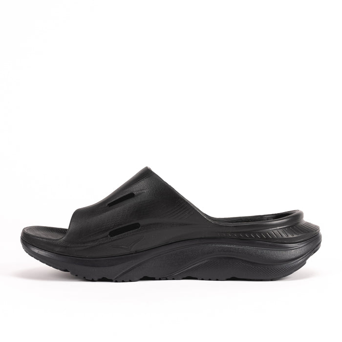 HOKA Ora Slide 3 EVA Cushioned Recovery in Black - Unisex