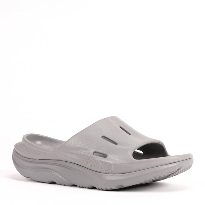 HOKA Ora Slide 3 EVA Cushioned Recovery in Grey - Unisex