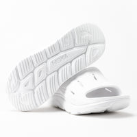 HOKA Ora Slide 3 Cushioned Recovery in White - Unisex