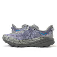 Men's HOKA Speedgoat 6 Trail Shoe in Galactic Grey/Blue