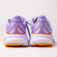 Back view featuring the 3D molded collar and extended heel pull of Women's HOKA Bondi 9