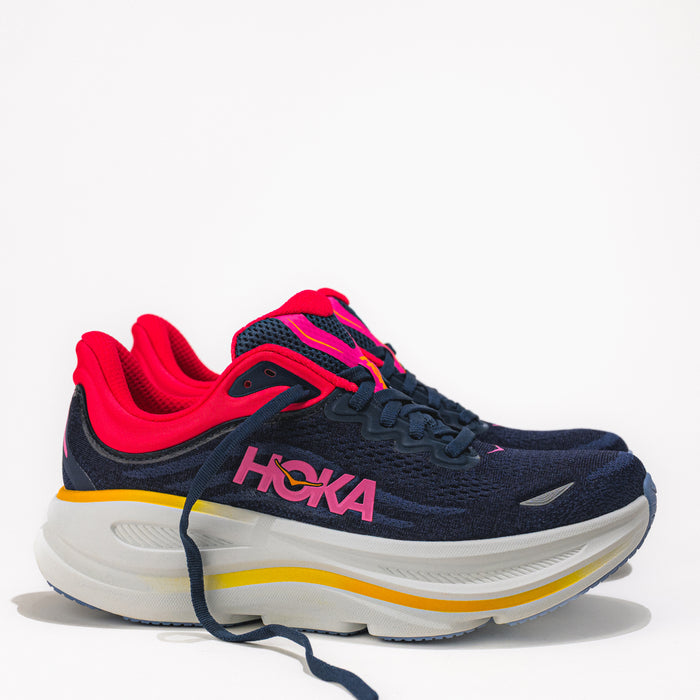 Women's HOKA Bondi 9 Running Shoe in Varsity Navy/Nautical Dusk
