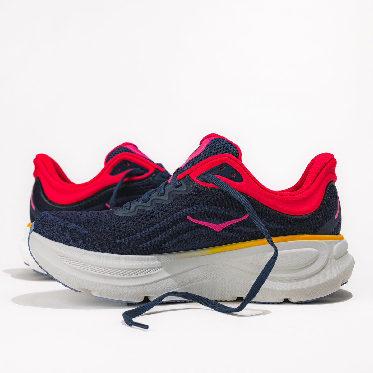 Women's HOKA Bondi 9 Running Shoe in Varsity Navy/Nautical Dusk